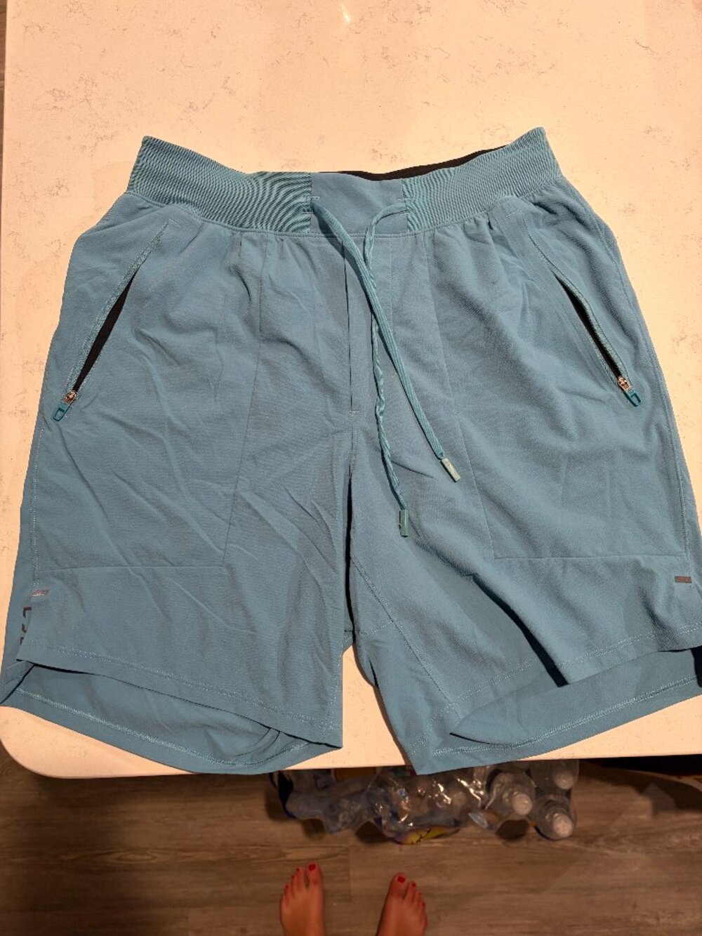 Blue Lululemon Men's Shorts Size Medium